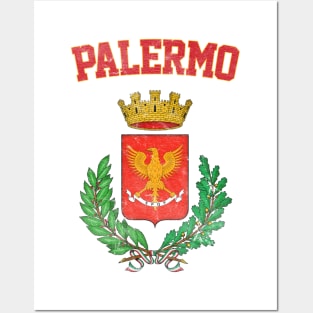 Palermo, Sicily / Retro Italian Region Design Posters and Art